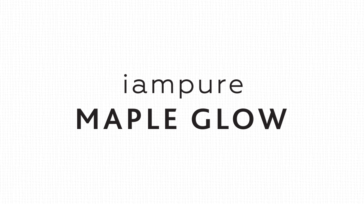 iampure Maple Glow Logo